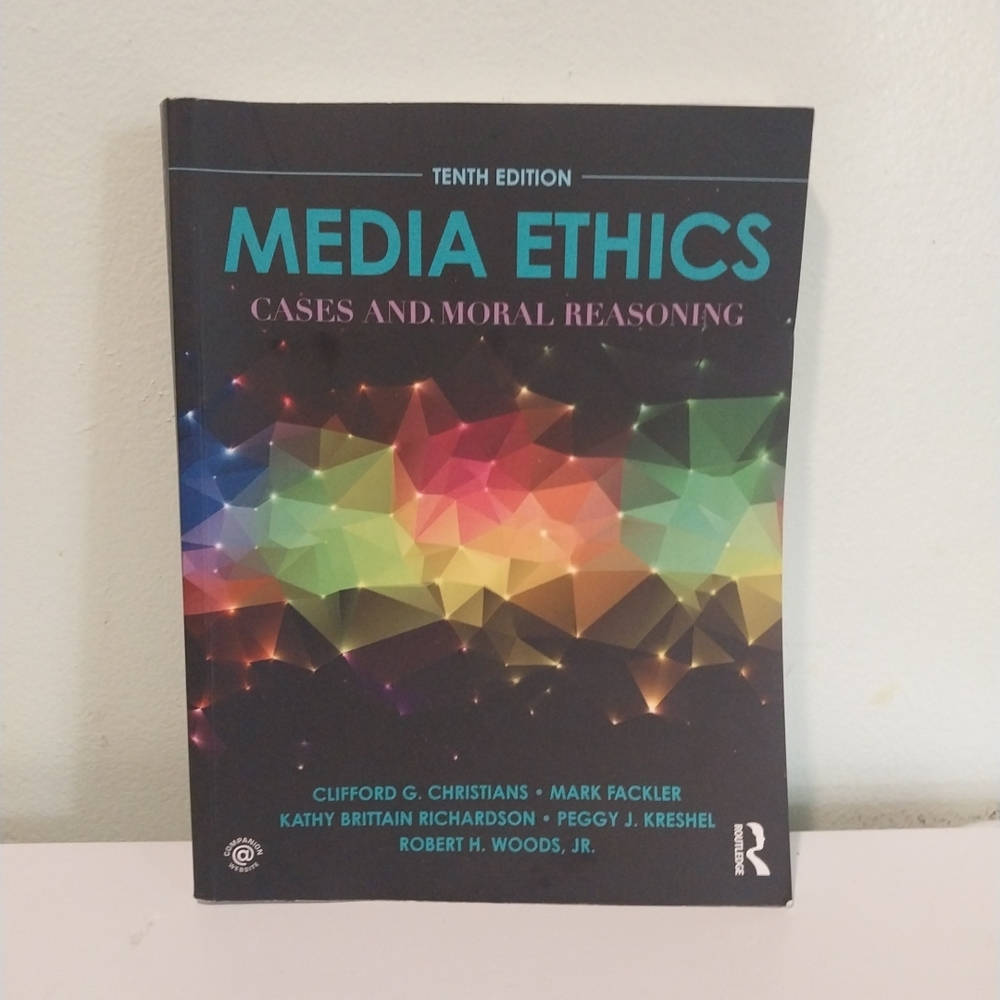 Media Ethics Book - Black Cover